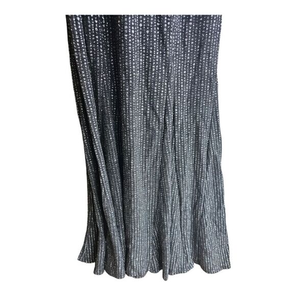 SCOTT MCCLINTOCK Millenium 2000 Gray/Silver Long Dress - Size 4 - Picture 7 of 11